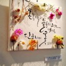 꽃그리고캘리그라피