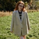 W-16 | 스파오 여성 스웨이드 테일러드 재킷 SPJLG12W16 리오더 신세틱레더 후기