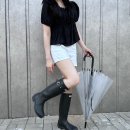 헌터 레인부츠 종아리 길이 톨 롱 사이즈 착용 후기