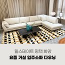 법인화양 | 힐스테이트 평택화양 거실 완성하기, 평택 입주가구 다우닝 소파 리뷰