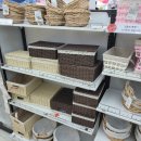 (주)아성다이소 망우2호점 | 다이소 바구니 수납용 라탄정리 바스켓 종류 및 사용후기