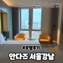강남정가든 | [서울여행] 5성급호텔 안다즈 서울강남 내돈내산 후기!