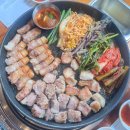 중앙동 중부역 ∼ 시티타워 | 양산중부동맛집 양산역 근처 구워주는 고기집 꽃돼지식당 미식가세트 맛본 후기