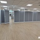 H2200 | 60T 원단파티션 추가시공후기/"높이2200 화이트프레임"