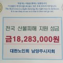 대한노인회 경기 남양주시지회 산불피해 지원성금 전달 이미지