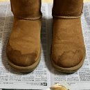 서경세탁소 | 어그 부츠 변색 복구 다이소 스웨이드 슈즈 관리 세트로 복구해봤어요