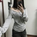 탑 | 2000아카이브 2000Archives / 드레이프 헨리탑 후기 Draped Henley Top