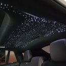 벤츠 GLE 엠비언트 라이트 &amp; 천장 은하수 스타라이트 시공 후기