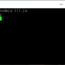 Node.js 서버에 접속하여 클라이언트에서 실행시키다.. 이미지