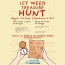 ICT Treasure Hunt-Last submission: Friday, **4th October 2024*. 이미지