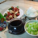 까프레즈 샐러드, 일본식 소면과 튀김, 튀김온모밀 이미지