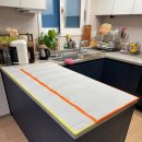 어진동_푸르지오시티1차1 | 천안 인테리어 필름 아산 탕정 한들물빛도시지웰시티센트럴푸르지오1차 하부장 코너장 W260 우드 시공 후기