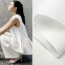 대폭린넨 프렌치 라미36수 마원단 수입 쥬르 화이트 린넨천 이미지