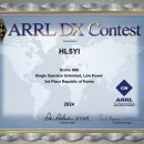 2024 ARRL CW RESULT&#39;S 이미지