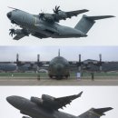 美 수송기 A400M, C-130 이미지