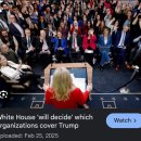 외국의 대통령실 기자단(브리핑룸) 모습 이미지