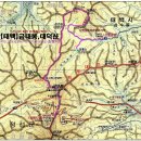 [태백] 금대봉(1418m),대덕산 산행후기---2018년 5월 27일(일)