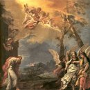 아브라함과 세 천사 - 세바스티아노 리치 이미지