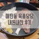 [맛집기행] 매탄동 육풍당당 내돈내산 후기