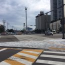 인하대병원 사거리 교통섬 이미지