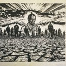 현대목판화 이미지