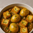 🍛 달걀 두부 카레조림 – 탄수화물 줄이고 단백질은 채우는 건강 반찬 겸 한 끼