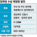 효자1호 태양광발전소 | 안동 임하호에 뜬 '무궁화 태양광' … 전력·소득·관광 효자됐다