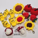 손뜨개 키링 만들기 이미지