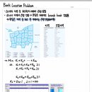 Bank Location Problem, Multiple Choice&Mutually Exclusive Constrains 이미지