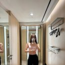룰루레몬 디파인 크롭 후드자켓 레깅스 브라탑 착용 및 구매후기 파르나스몰점