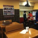 노을그려진바다풍경 이미지