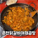 춘천닭갈비야채곱창
