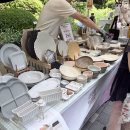 아리아공방 | 플리마켓 득템 정산! 여주 도자기(온도 아리아) 파스타 그릇 & 여름 맞이 실버 귀걸이 소소한 쇼핑 후기