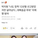 박지원 "나도 징역 12년형 선고받았지만 살아났다…대북송금 무죄" 이재명 방어 이미지