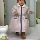슈슈앤크라 패딩 4y 사이즈 후기.(두 돌, 세 돌 무렵 착샷 有.）