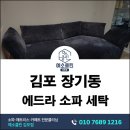 김포세탁 | 김포 장기동 에드라 소파세탁 반려견 소변 냄새 제거 관리 후기