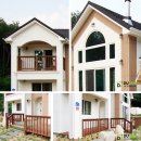 ALC패널의 산뜻함과 금속기와의 절묘한 조화가 돋보이는 주택 이미지