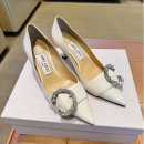 &lt;웨딩슈즈&gt; 지미추 웨딩슈즈 Melva 70 Crystal-buckle Pumps 멜바 김포현대아울렛 구매 후기