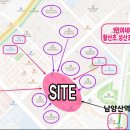 황산초교 ～ 남양산지하철 이미지