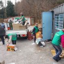 헌옷정리및 박스배출 이미지