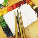 감성 일러스트 캘리그라피 이미지