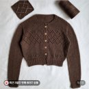 체리밤 가디건|FO후기 머쉬룸디자인 뜨개로그 뜨개후기 뚜장군 도안