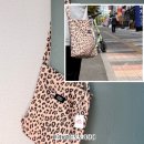 실용적인 압화 에코백 | 예쁘고 실용적인 텀블러에코백 찾는다면? 재미핑거 jammy finger 호피 텀블러 크로스백 가을 데일리백 추천