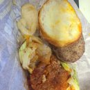 전주라이스비빔버거..? 먹지마.. (사진더러움주이) 이미지