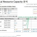 Critical Resource Capacity 분석 이미지