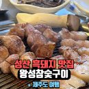 왕성숯불갈비 | 성산일출봉 흑돼지 맛집 추천_왕성참숯구이!(근고기가 맛있는 곳!)