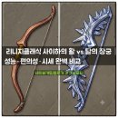달빛사냥터 | 리니지클래식 사이하의 활 vs 달의 장궁｜성능·편의성·시세 완벽 비교