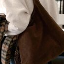 에코 | 스웨이드 호보백 데일리 여성 에코백 무지 가방후기