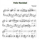 펠리스 나비다 Feliz Navidad _ 성탄절 반주악보 이미지