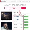 YouTube to MP3/MP4 Converter - 사이트 이미지